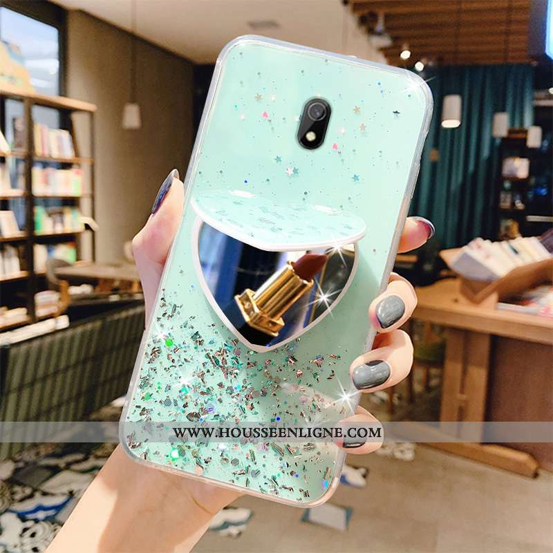 Housse Xiaomi Redmi 8a Mode Luxe Luxe Net Rouge Vert Créatif Tout Compris Verte