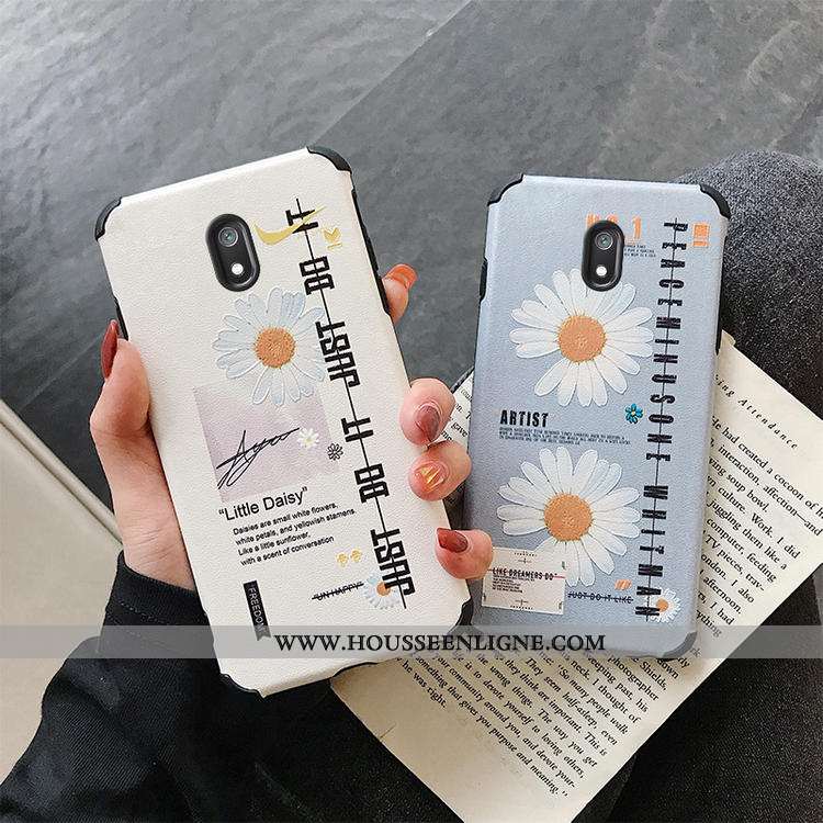 Housse Xiaomi Redmi 8a Protection Personnalité Coque Tempérer Créatif Incassable Petite Marguerite B