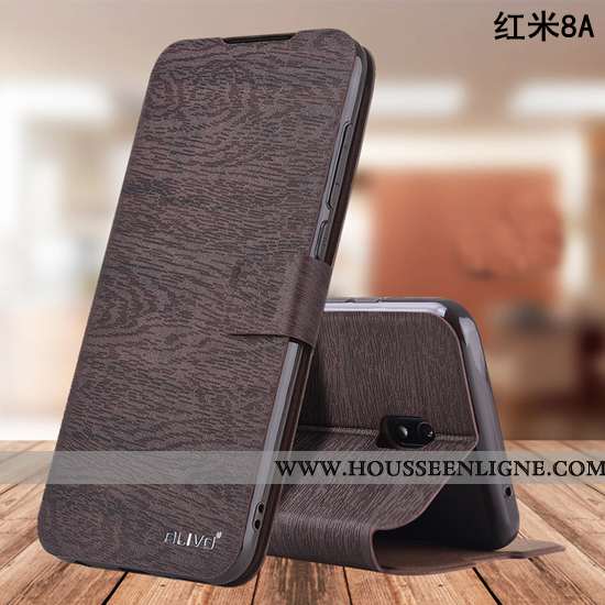 Housse Xiaomi Redmi 8a Silicone Protection Fluide Doux Téléphone Portable Tout Compris Étui Bleu Fon