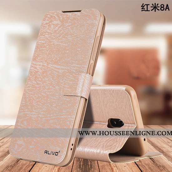 Housse Xiaomi Redmi 8a Silicone Protection Fluide Doux Téléphone Portable Tout Compris Étui Bleu Fon