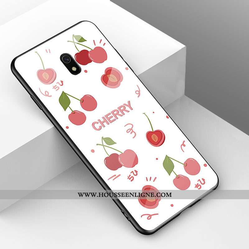 Housse Xiaomi Redmi 8a Tendance Fluide Doux Nouveau Vert Animal Simple Coque Verte