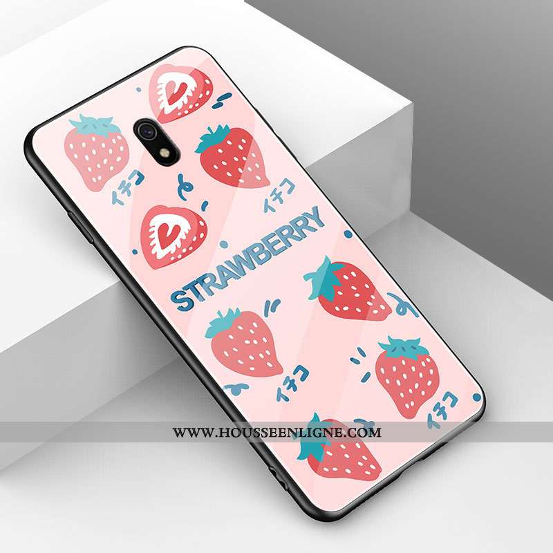 Housse Xiaomi Redmi 8a Tendance Fluide Doux Nouveau Vert Animal Simple Coque Verte