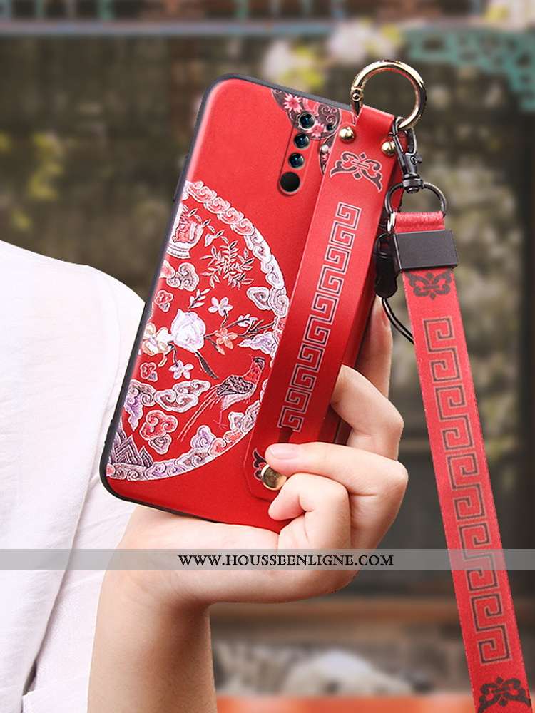 Housse Xiaomi Redmi 9 Mode Personnalité Téléphone Portable Violet Légère Étui Fluide Doux