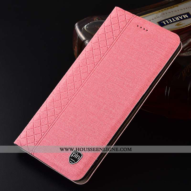 Housse Xiaomi Redmi 9a Protection Petit Rouge Incassable Lin Tout Compris Coque Rose