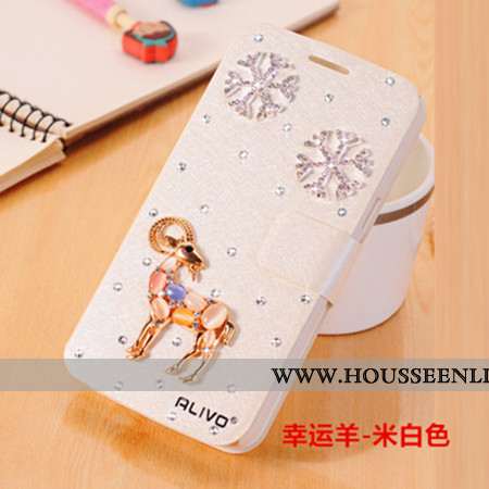 Housse Xiaomi Redmi Note 5 Cuir Protection Coque Strass Téléphone Portable Incassable Rouge Rose