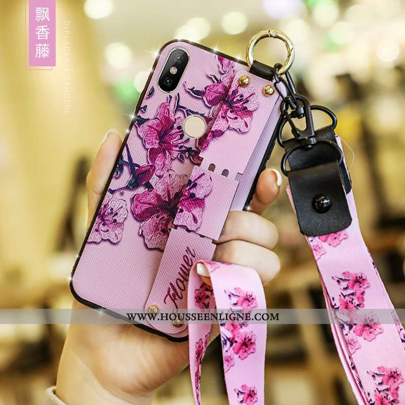 Housse Xiaomi Redmi Note 5 Silicone Mode Fluide Doux Style Chinois Personnalité Net Rouge Protection