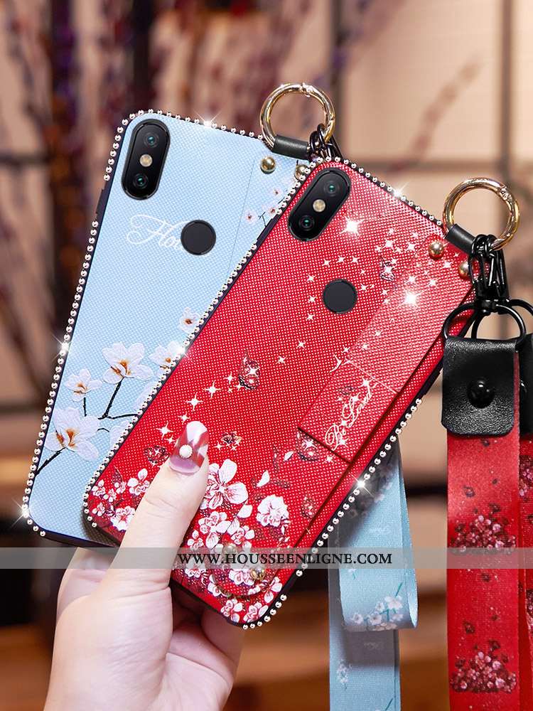 Housse Xiaomi Redmi Note 5 Silicone Mode Fluide Doux Style Chinois Personnalité Net Rouge Protection