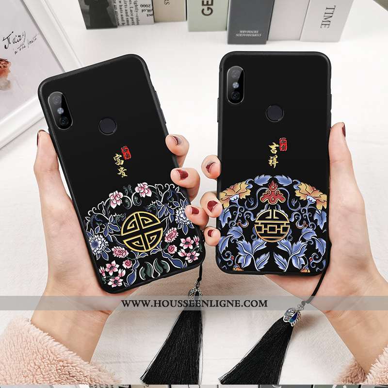 Housse Xiaomi Redmi Note 5 Tendance Fluide Doux Rouge Protection Silicone Tout Compris Style Chinois
