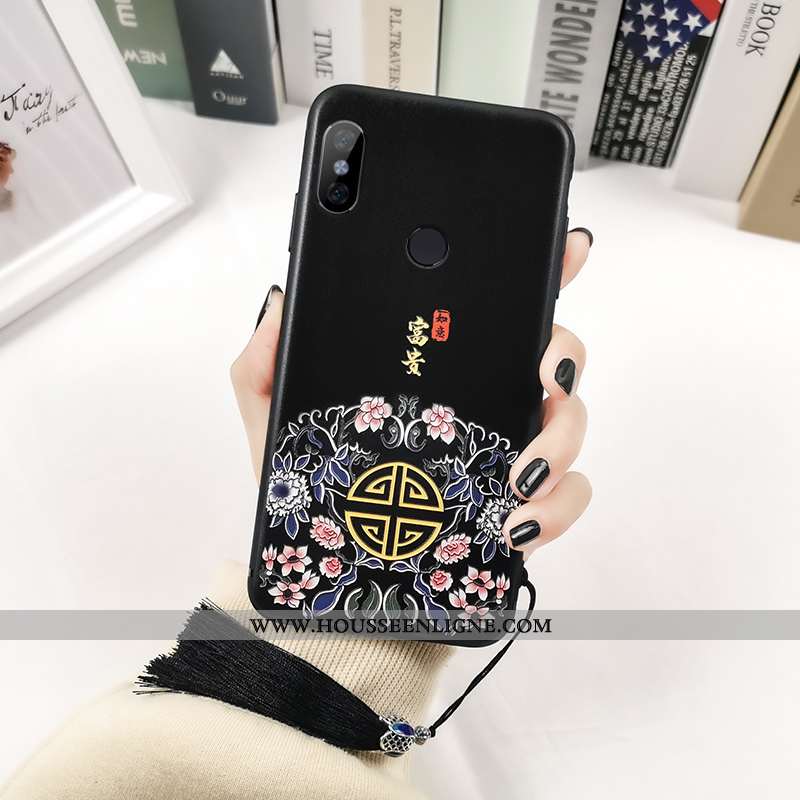 Housse Xiaomi Redmi Note 5 Tendance Fluide Doux Rouge Protection Silicone Tout Compris Style Chinois