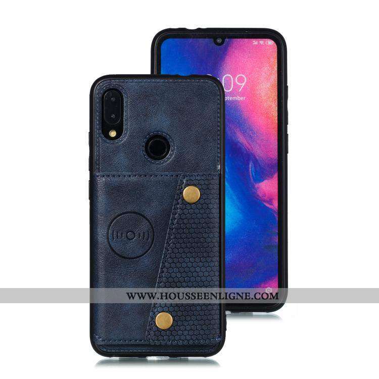 Housse Xiaomi Redmi Note 7 Coque En Silicone Protection Noir Rouge Fluide Doux Téléphone Portable Ét