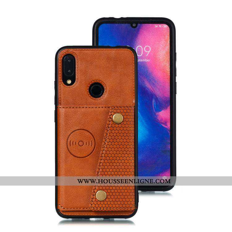 Housse Xiaomi Redmi Note 7 Coque En Silicone Protection Noir Rouge Fluide Doux Téléphone Portable Ét