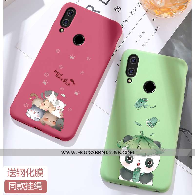 Housse Xiaomi Redmi Note 7 Légère Fluide Doux Ultra Tout Compris Petit Téléphone Portable Protection