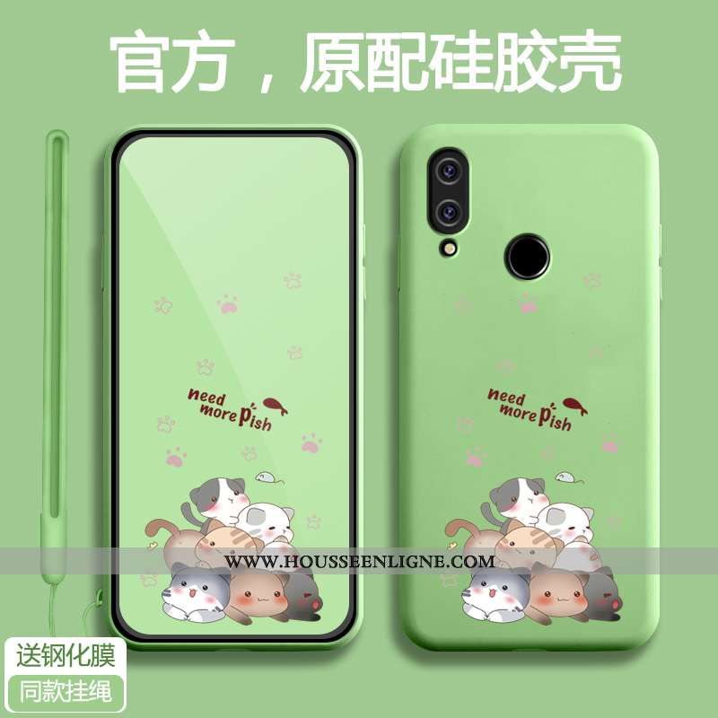 Housse Xiaomi Redmi Note 7 Légère Fluide Doux Ultra Tout Compris Petit Téléphone Portable Protection