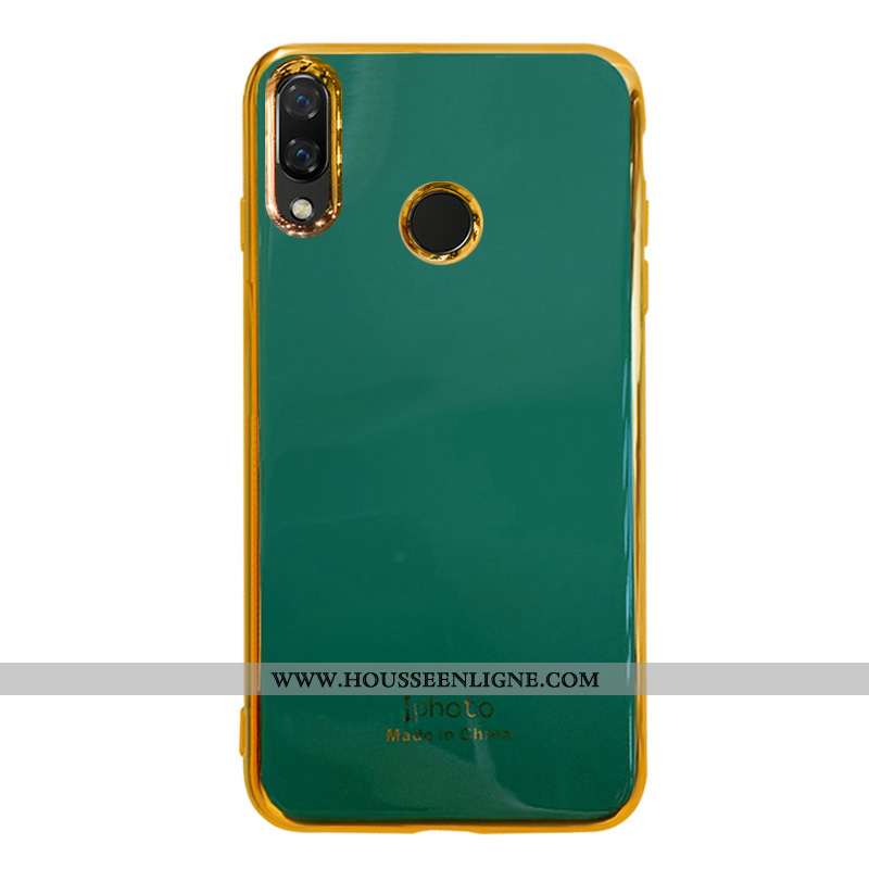 Housse Xiaomi Redmi Note 7 Silicone Mode Nouveau Tout Compris Fluide Doux Téléphone Portable Rouge V