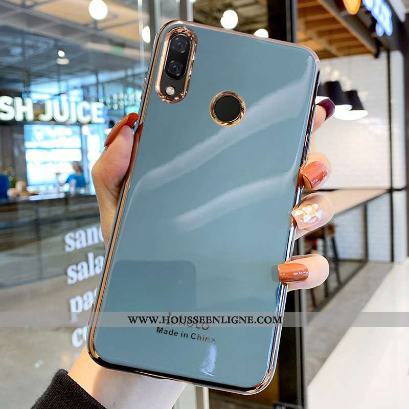 Housse Xiaomi Redmi Note 7 Silicone Mode Nouveau Tout Compris Fluide Doux Téléphone Portable Rouge V