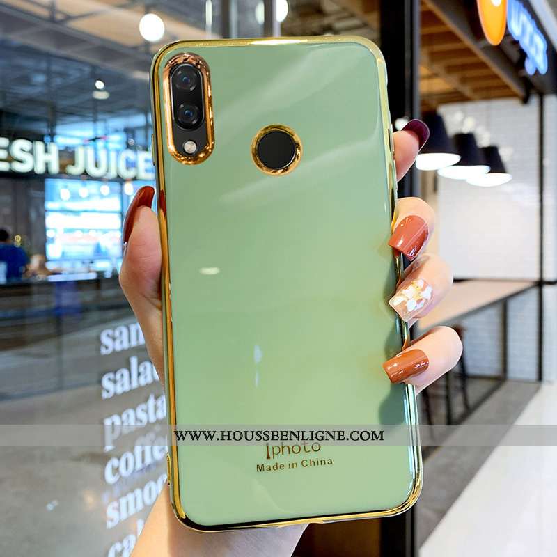 Housse Xiaomi Redmi Note 7 Silicone Mode Nouveau Tout Compris Fluide Doux Téléphone Portable Rouge V