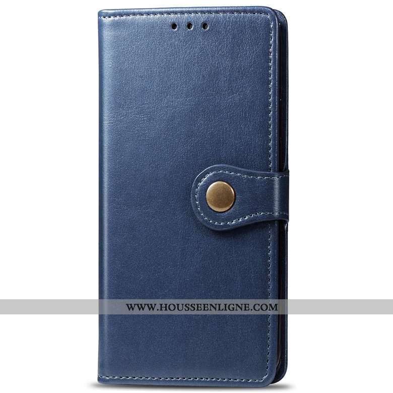 Housse Xiaomi Redmi Note 8 Pro Cuir Fluide Doux Téléphone Portable Rouge Protection Incassable Étui