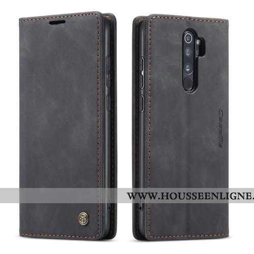 Housse Xiaomi Redmi Note 8 Pro Fluide Doux Protection Cuir Incassable Business Coque Tout Compris Bl