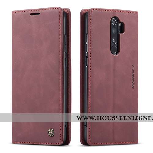 Housse Xiaomi Redmi Note 8 Pro Fluide Doux Protection Cuir Incassable Business Coque Tout Compris Bl