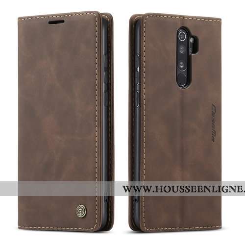 Housse Xiaomi Redmi Note 8 Pro Fluide Doux Protection Cuir Incassable Business Coque Tout Compris Bl