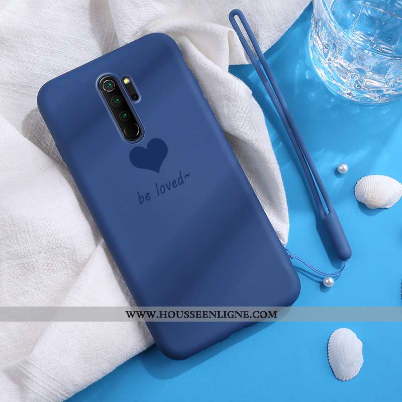 Housse Xiaomi Redmi Note 8 Pro Fluide Doux Silicone Petit Ultra Amour Ornements Suspendus Protection