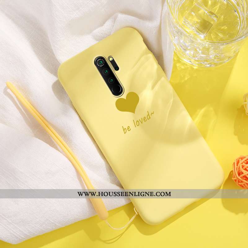Housse Xiaomi Redmi Note 8 Pro Fluide Doux Silicone Petit Ultra Amour Ornements Suspendus Protection