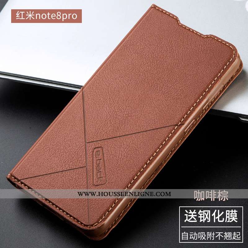Housse Xiaomi Redmi Note 8 Pro Fluide Doux Silicone Téléphone Portable Tout Compris Incassable Prote