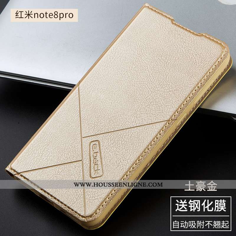 Housse Xiaomi Redmi Note 8 Pro Fluide Doux Silicone Téléphone Portable Tout Compris Incassable Prote