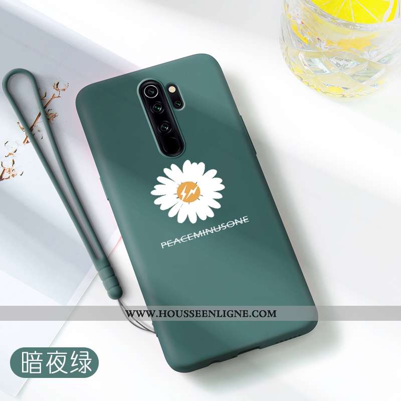 Housse Xiaomi Redmi Note 8 Pro Légère Fluide Doux Étui Simple Tout Compris Silicone Protection Noir