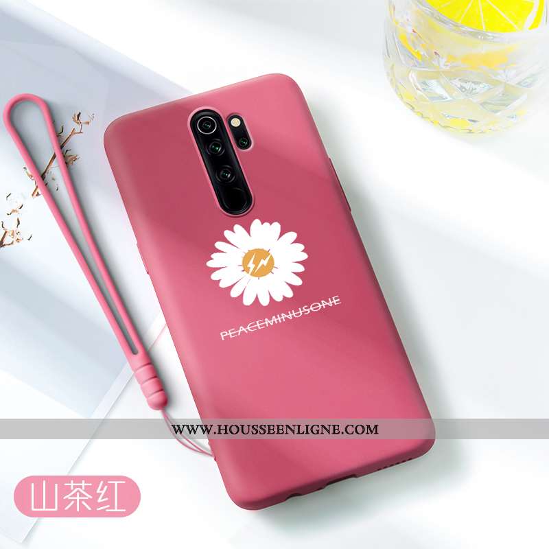 Housse Xiaomi Redmi Note 8 Pro Légère Fluide Doux Étui Simple Tout Compris Silicone Protection Noir