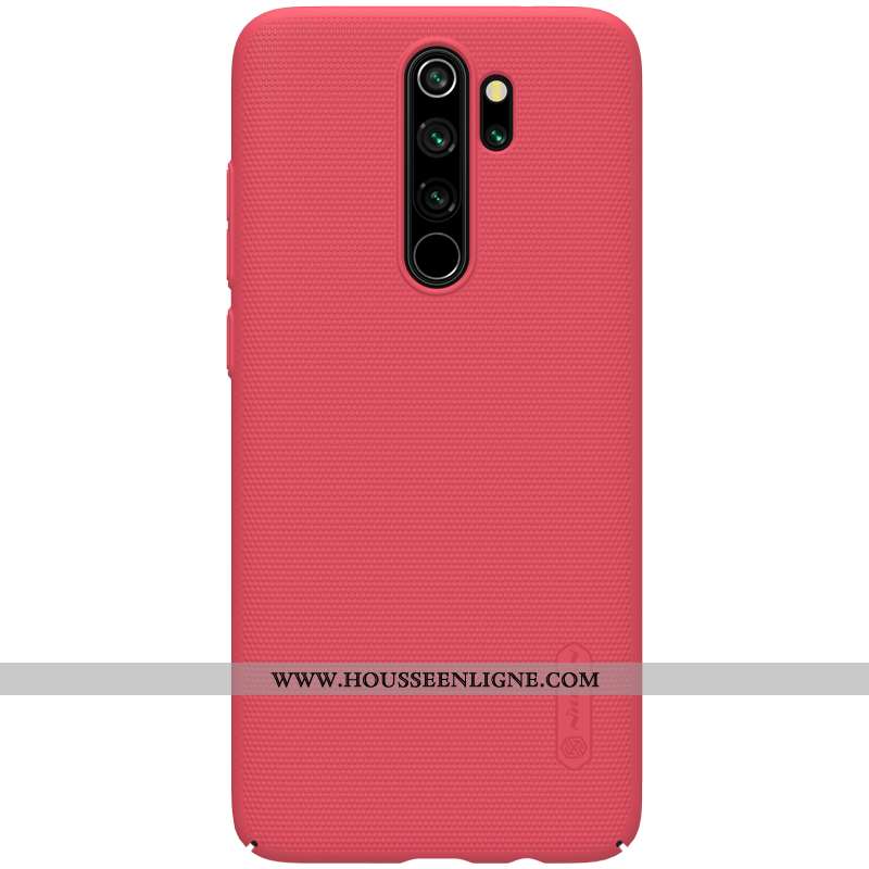Housse Xiaomi Redmi Note 8 Pro Protection Délavé En Daim Or Légères Petit Incassable Rouge Bleu