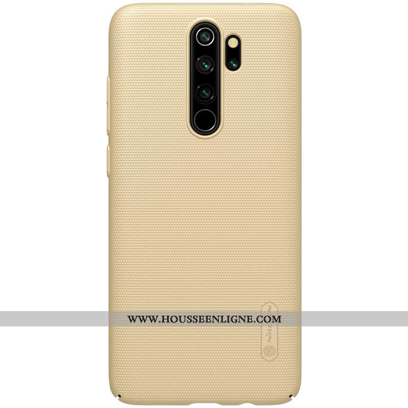 Housse Xiaomi Redmi Note 8 Pro Protection Délavé En Daim Or Légères Petit Incassable Rouge Bleu