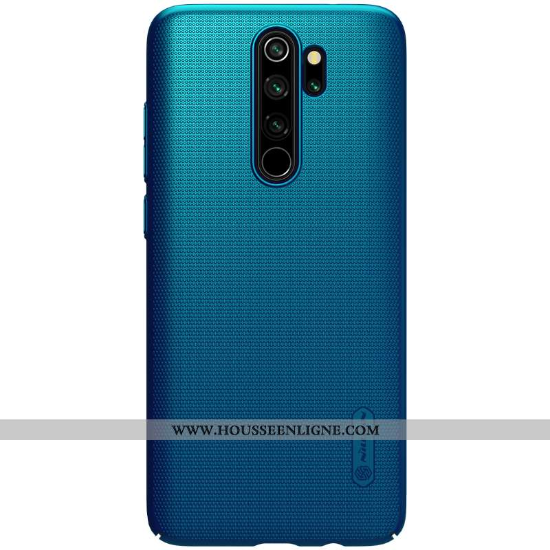 Housse Xiaomi Redmi Note 8 Pro Protection Délavé En Daim Or Légères Petit Incassable Rouge Bleu