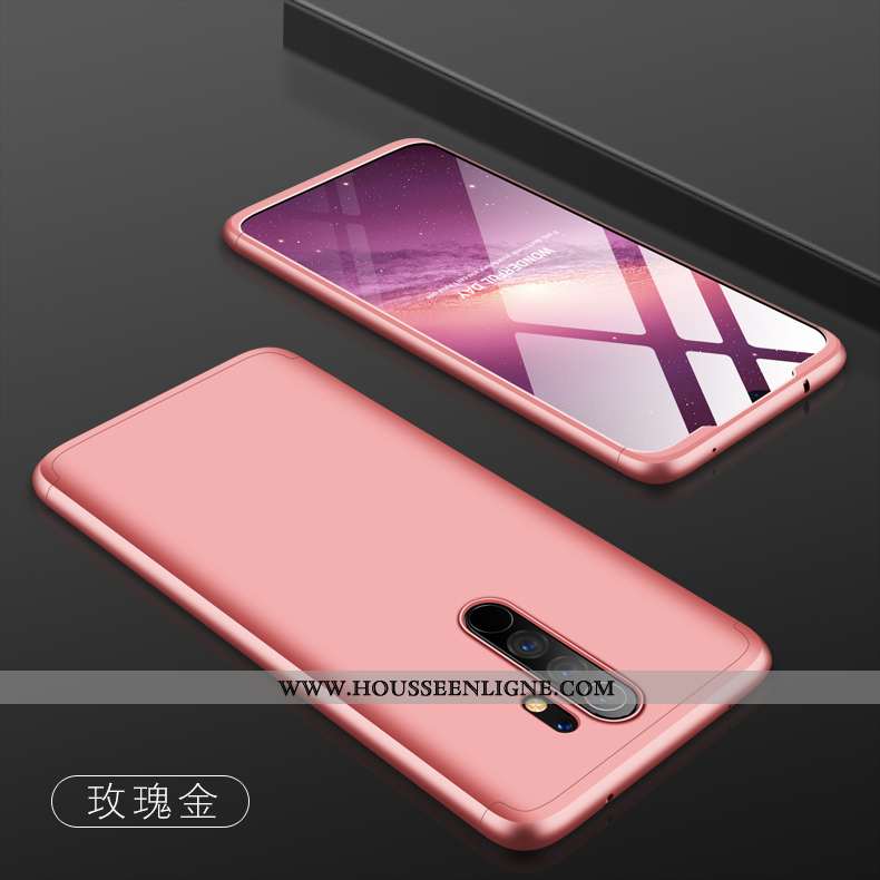 Housse Xiaomi Redmi Note 8 Pro Protection Mode Difficile Support Coque Rouge Téléphone Portable Bleu