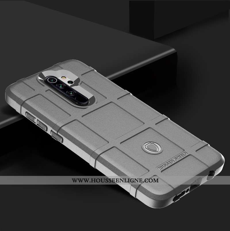 Housse Xiaomi Redmi Note 8 Pro Silicone Protection Incassable Délavé En Daim Étui Créatif Net Rouge 