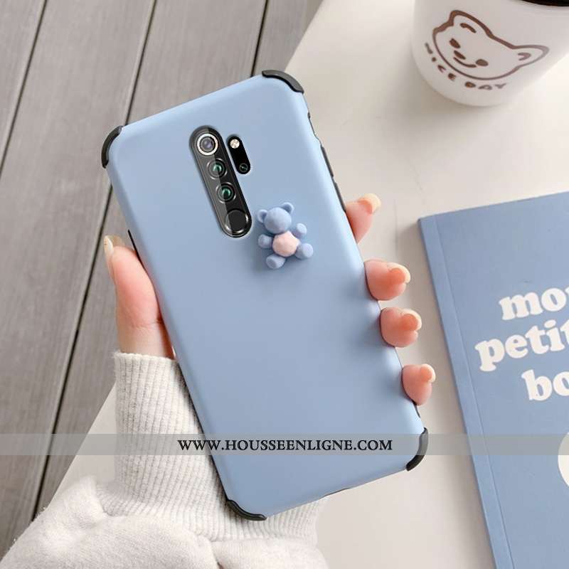 Housse Xiaomi Redmi Note 8 Pro Ultra Légère Téléphone Portable Dimensionnel Étui Charmant Petit Roug