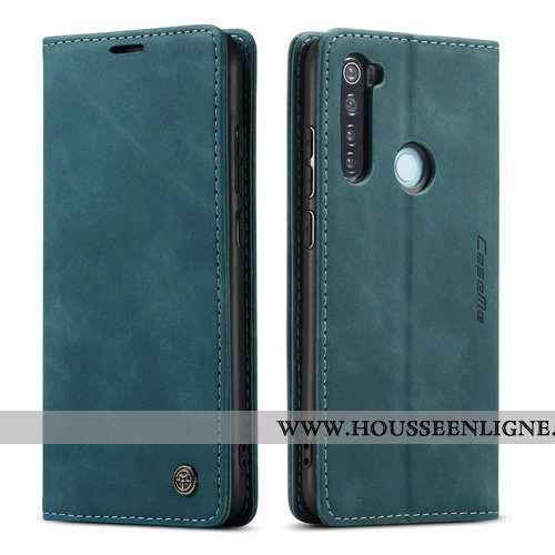 Housse Xiaomi Redmi Note 8t Protection Cuir Tout Compris Téléphone Portable Petit Business Rouge Mar
