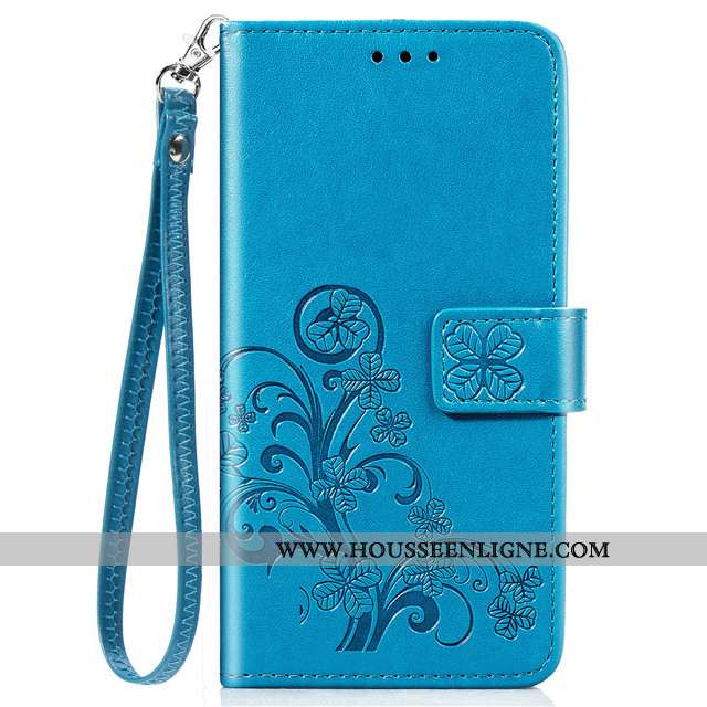 Housse Xiaomi Redmi Note 9 Cuir Fluide Doux Téléphone Portable Rouge Petit Étui Clamshell Violet