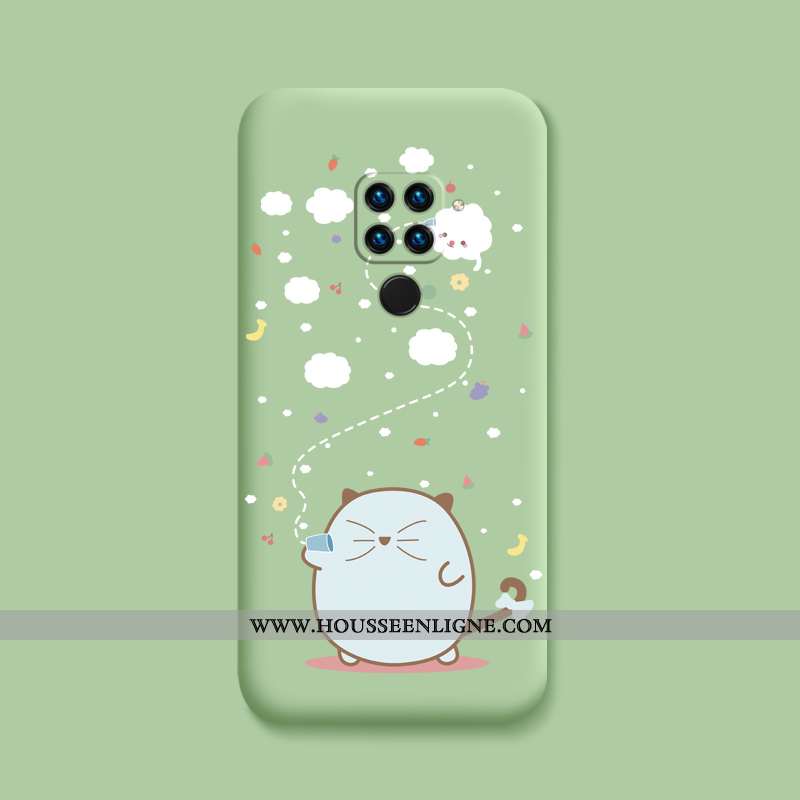 Housse Xiaomi Redmi Note 9 Dessin Animé Charmant Protection Net Rouge Rouge Légère Incassable Verte