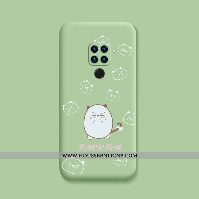 Housse Xiaomi Redmi Note 9 Dessin Animé Charmant Protection Net Rouge Rouge Légère Incassable Verte