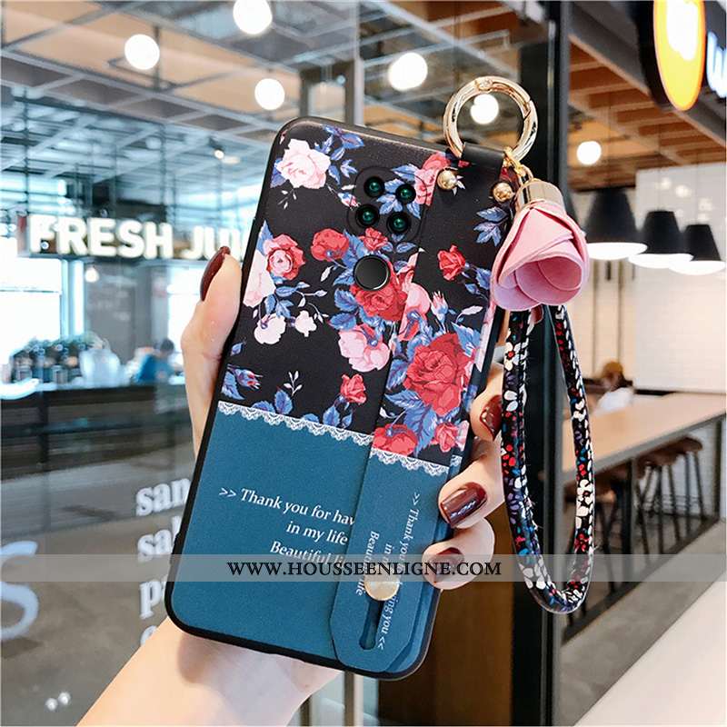 Housse Xiaomi Redmi Note 9 Fluide Doux Silicone Tout Compris Rouge Amoureux Rose Incassable