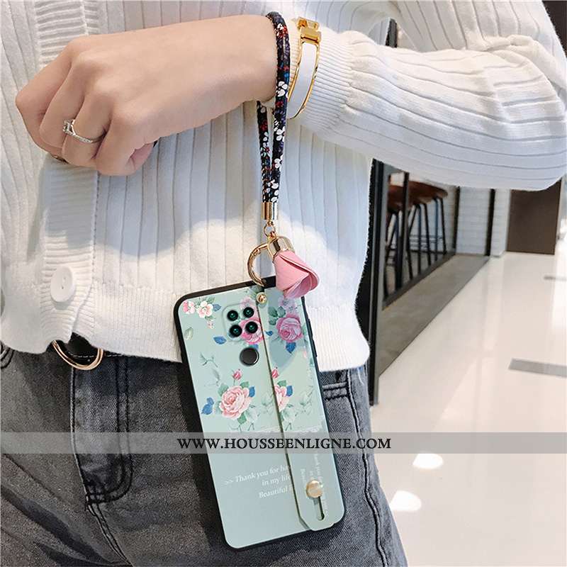 Housse Xiaomi Redmi Note 9 Fluide Doux Silicone Tout Compris Rouge Amoureux Rose Incassable