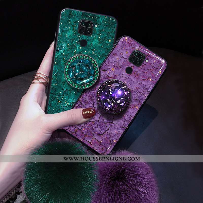 Housse Xiaomi Redmi Note 9 Ultra Légère Rouge Net Rouge Téléphone Portable Vert Étui Verte