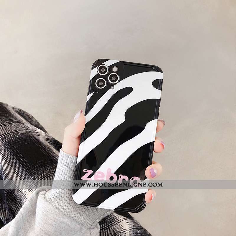 Housse iPhone 11 Pro Max Personnalité Créatif Légère Silicone Téléphone Portable Ultra Protection Ro