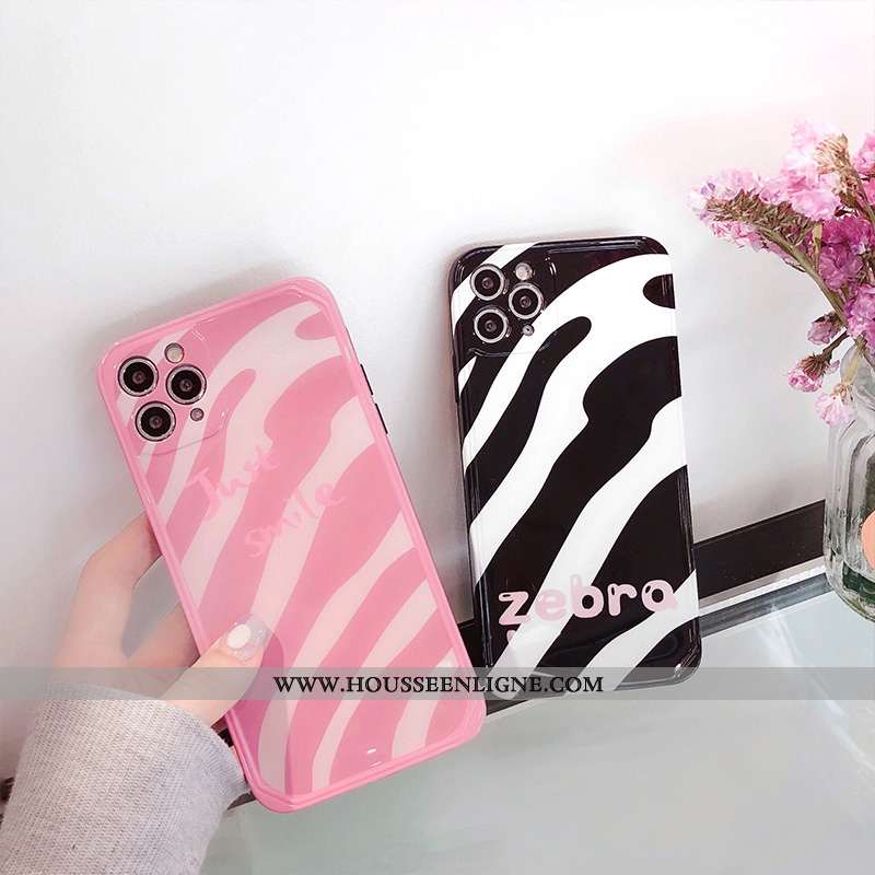 Housse iPhone 11 Pro Max Personnalité Créatif Légère Silicone Téléphone Portable Ultra Protection Ro