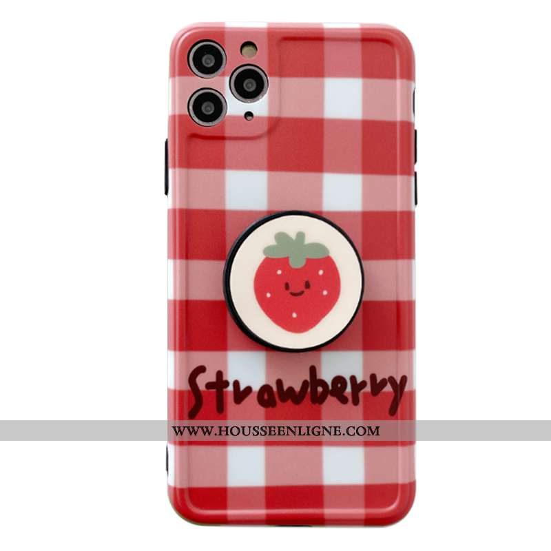 Housse iPhone 11 Pro Max Silicone Personnalité Charmant Frais Tout Compris Téléphone Portable Fluide