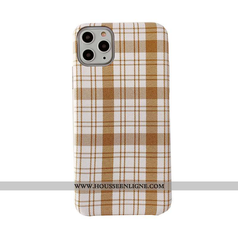 Housse iPhone 11 Pro Tendance Protection Luxe Jaune Incassable Simple Coque