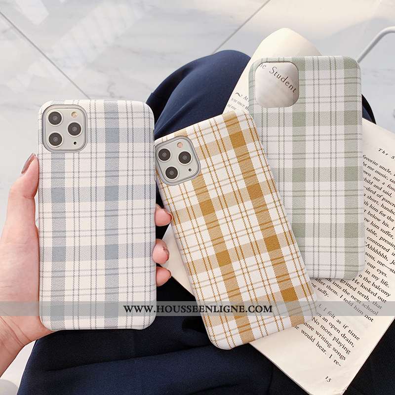 Housse iPhone 11 Pro Tendance Protection Luxe Jaune Incassable Simple Coque