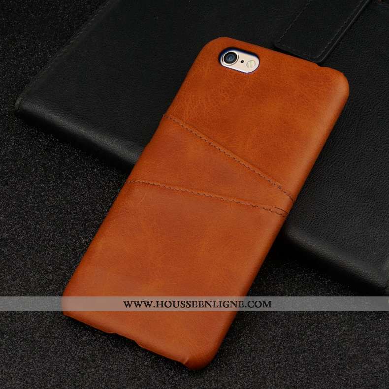 Housse iPhone 6/6s Cuir Protection Tempérer Personnalité Business Difficile Membrane Bleu
