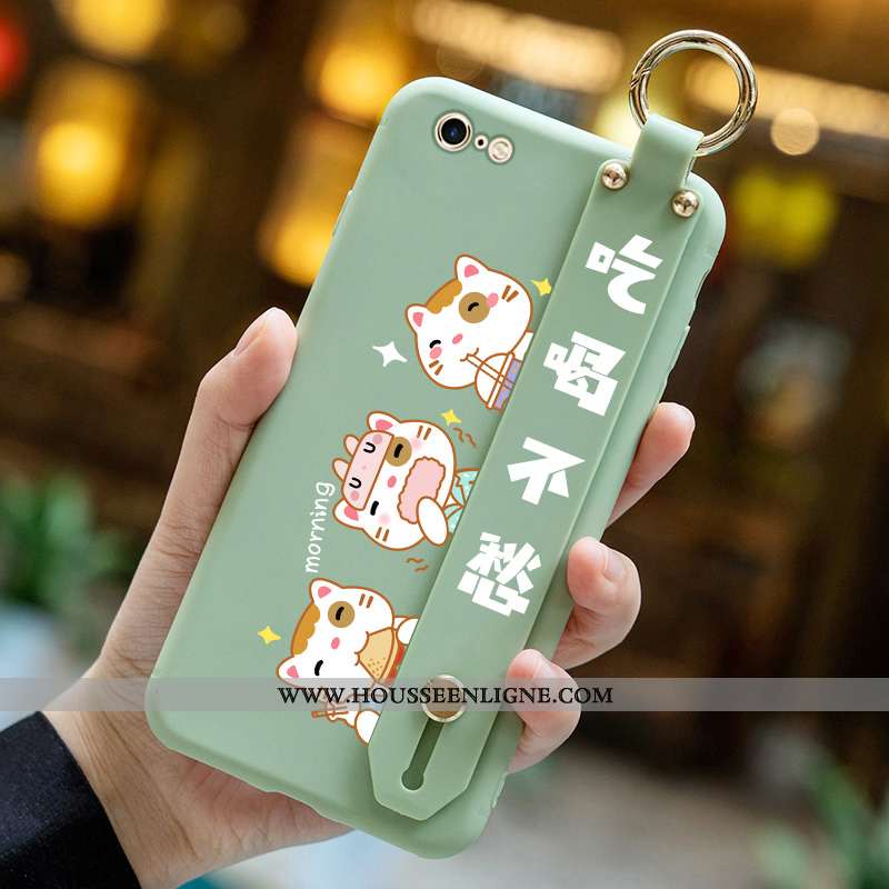 Housse iPhone 6/6s Dessin Animé Charmant Légères Nouveau Fleurs Incassable Coque Violet